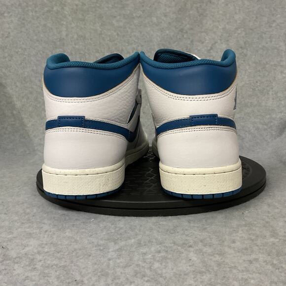Nike Air Jordan 1 Mid SE Industrial Blue White Shoes FN5215-141 Men's Sz 10 - Picture 2 of 6